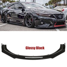 For Nissan Maxima Front Bumper Lip Body Kit Spoiler Splitter Glossy Black For Nissan Maxima Front Bumper Lip Body Kit Spoiler Splitter Glossy Black