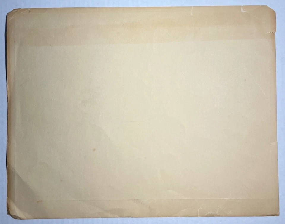 Vtg Print Etching Reproduction Hotel Indian Queen Distillers Rye Whiskey 1940's - Image 3 of 4