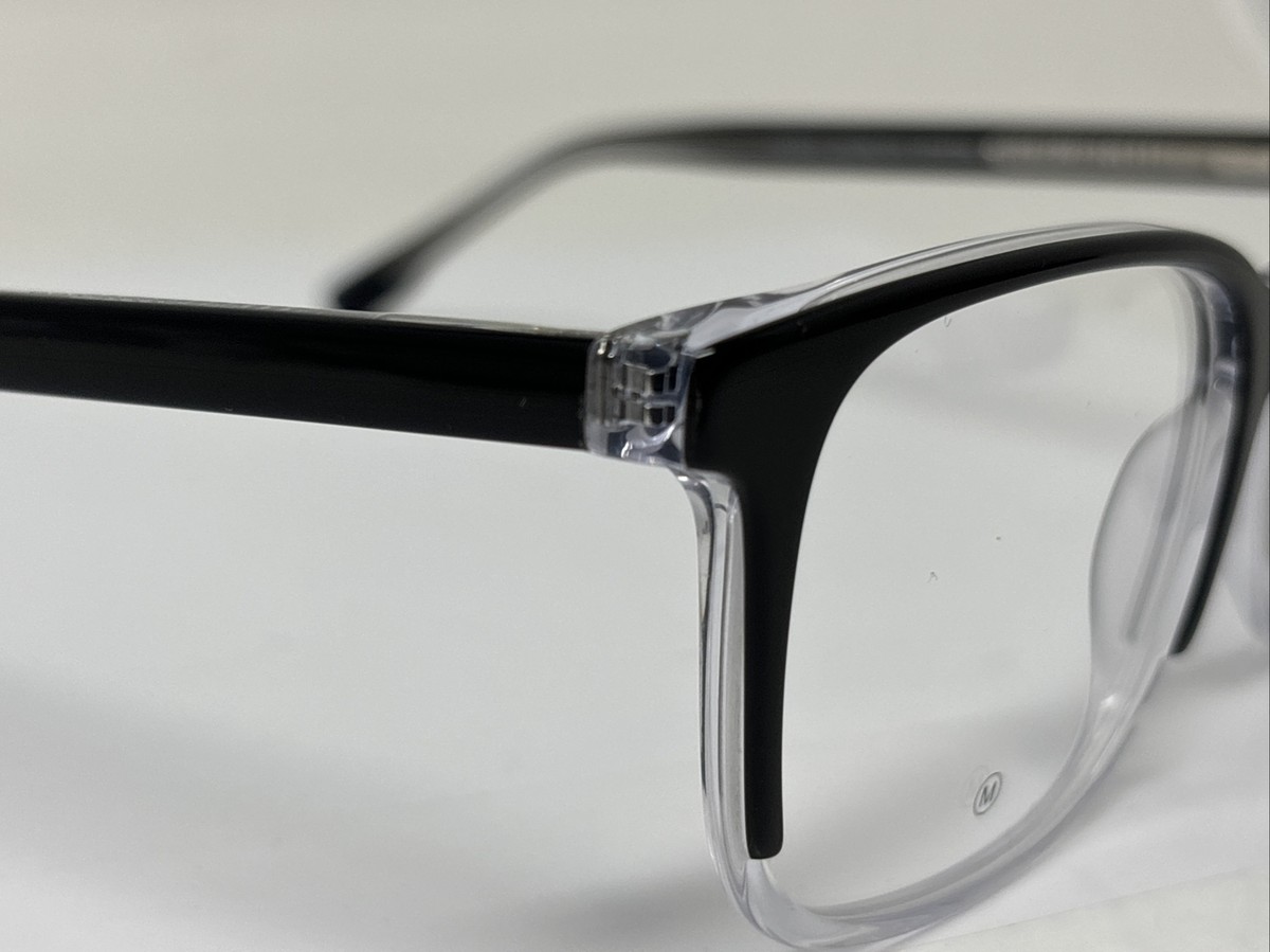 MCALLISTER MC4522 Eyeglasses 001 Black Crystal 52mm McAllister Eyeglasses MC4522 (001) Black Crystal 52/18 M 140  main image 3