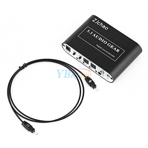 SPDIF Coaxial Digital DTS AC3 5.1 CH to Analog Audio Decoder Converter USB PLAY - Picture 7 of 8