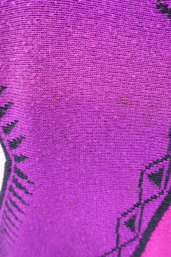 1990s GIANNI VERSACE color block wool sweater size 50 IV - Picture 6 of 8