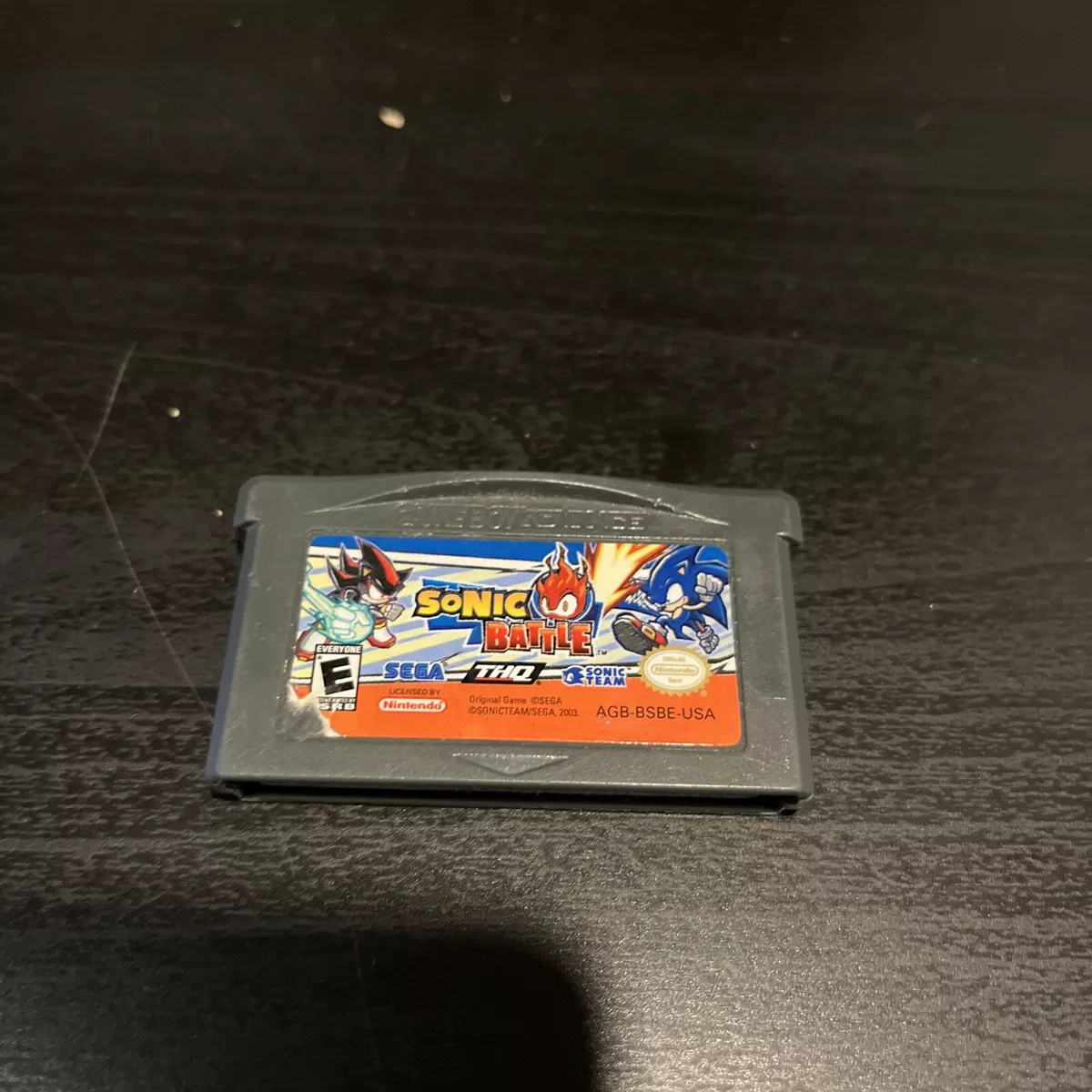 Sonic Battle GameBoy Advance Game For Sale