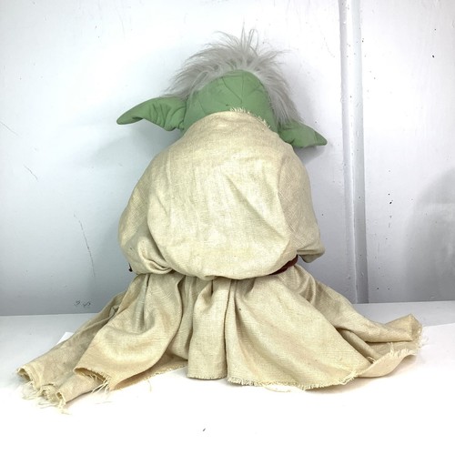 Rara statuina peluche YODA Star Wars Applause Lucasfilm LTD 23" Xlarge 1999  - Foto 4 di 6