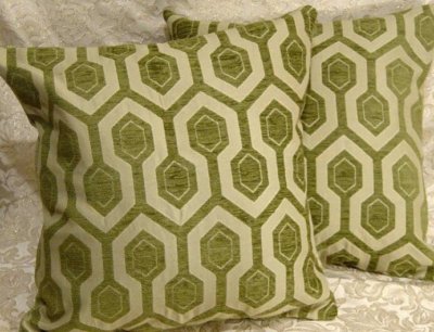 Decorative Designer Throw Pillows Cushions Avocado Green