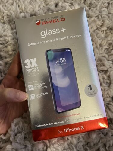 ZAGG InvisibleShield Glass Plus Screen Protector for iPhone 11 Pro, X/XS - Clear - Picture 1 of 1