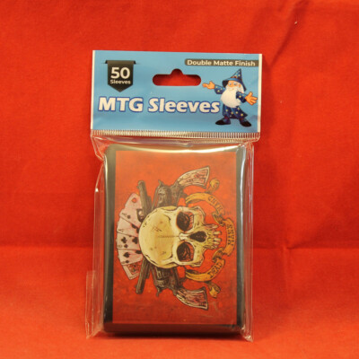 50 MTG Standard Card Sleeves to Protect your Deck - Dead Man's Hand | eBay