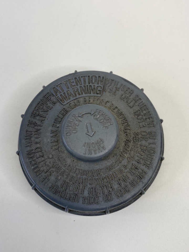 20032007 Honda Accord Brake Fluid Master Cylinder Reservoir Cover Lid