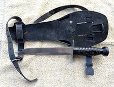 VINTAGE SPORTWAYS SWIMASTER DIVERS KNIFE WITH WEIGHT AS PICTURED