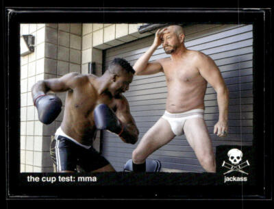 2022 Zerocool Jackass #S-44 The cup test: mma Stunts Card