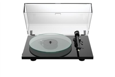 Pro-Ject Plattenspieler T2 W Schwarz inkl WiFi Stream + Pre-Amp + Sumiko Rainier