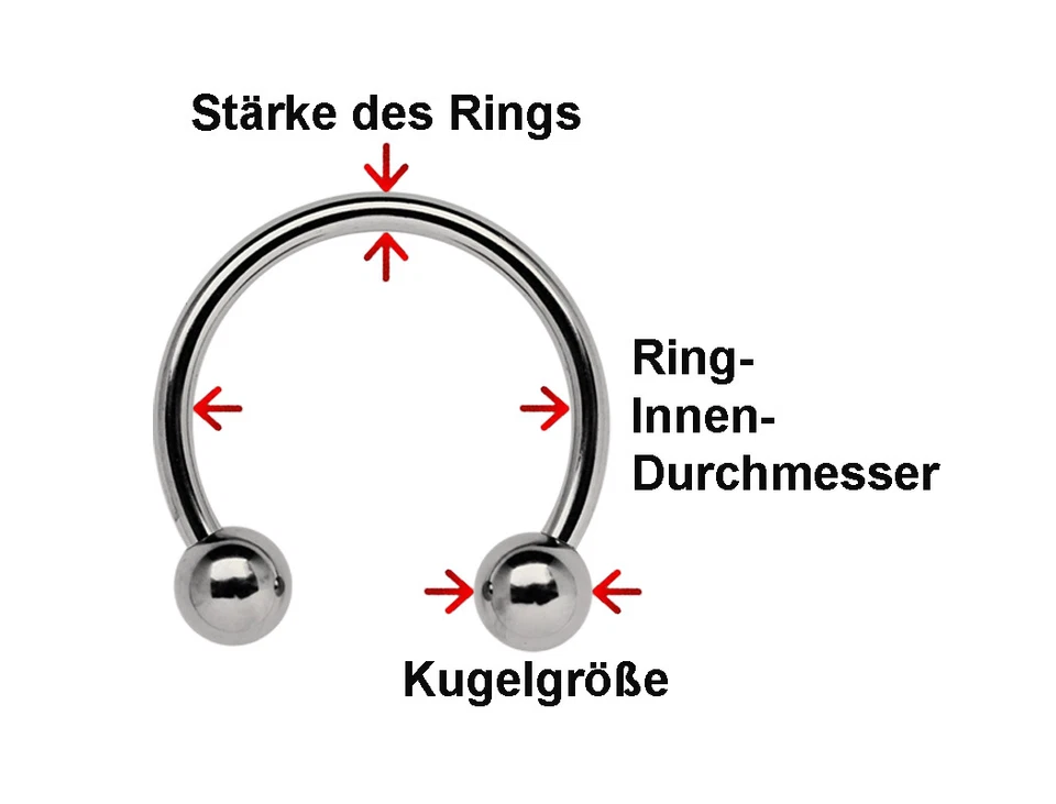 Titan Piercing Capezzolo Gioiello CBR Anello Filettato IN 1,6mm con Glitter Clip - Immagine 2 di 2