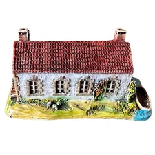 Handmade ceramic miniature village house item #217