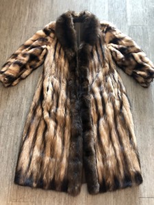 vintage russian sable fur coat