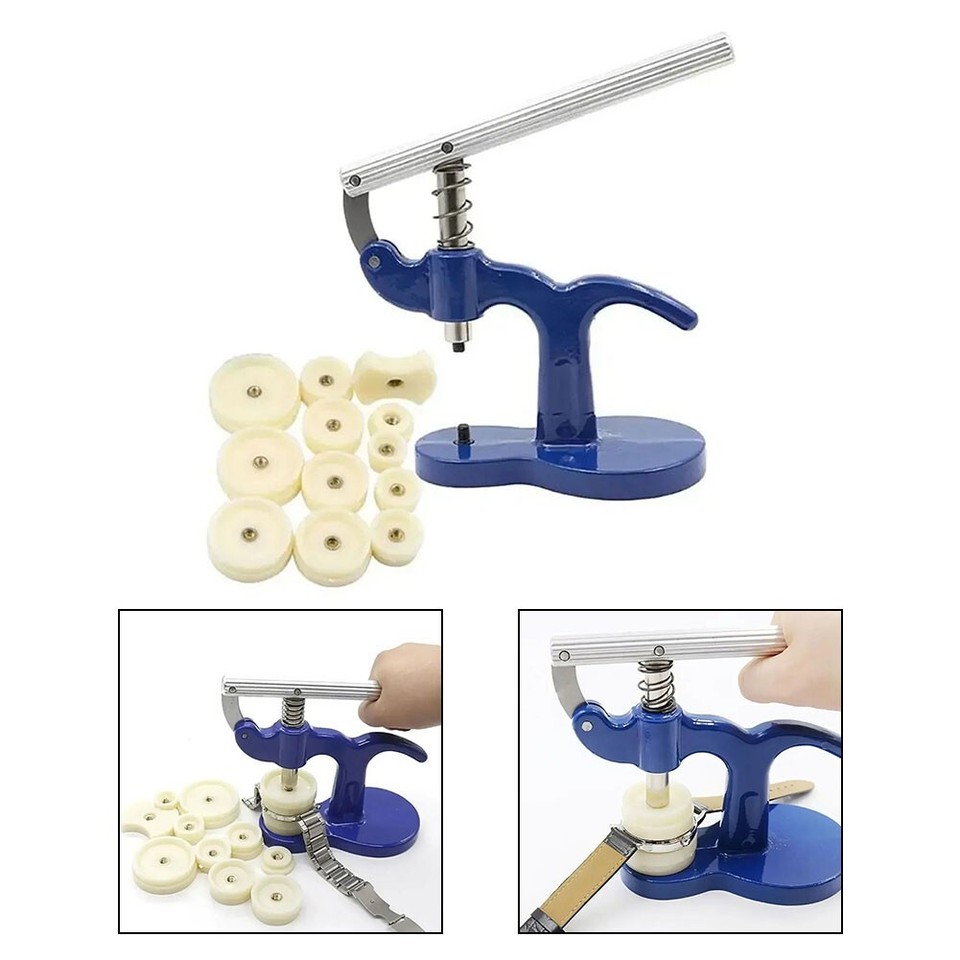 Reliable Watch Back Case Closer with a Complete Set of 12 Compatible