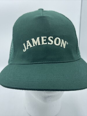 Jameson Irish Whiskey Trucker Hat Snapback Part Cap Mesh