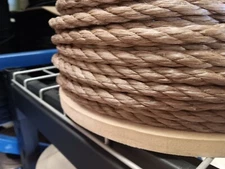 3/8" x 600 ft. spool twisted Manilene/Polypropylene Rope.. Old stock. Discounted