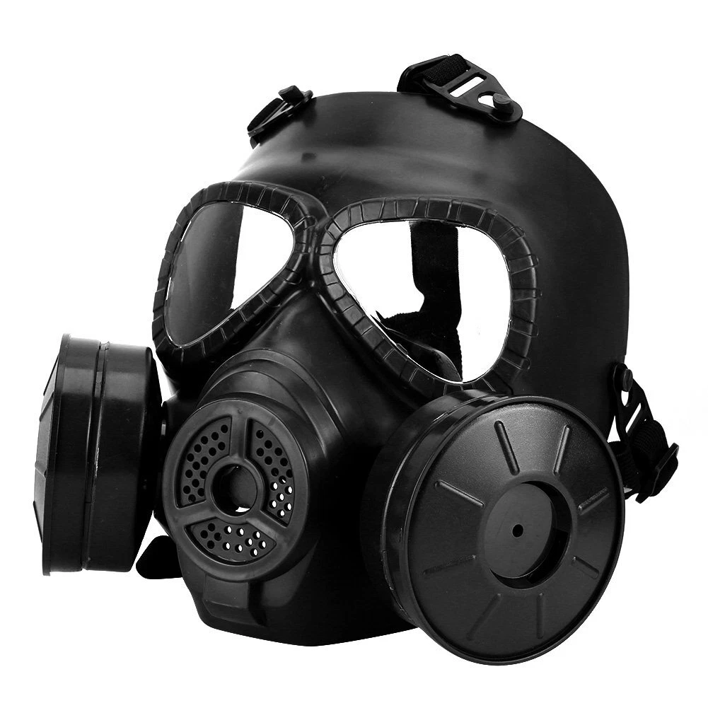 Black Gas Mask Soldier
