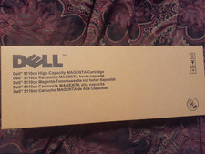 Dell 5110cn Magenta High Capacity Toner cartridge, New In Box Unopened. 1 avail.