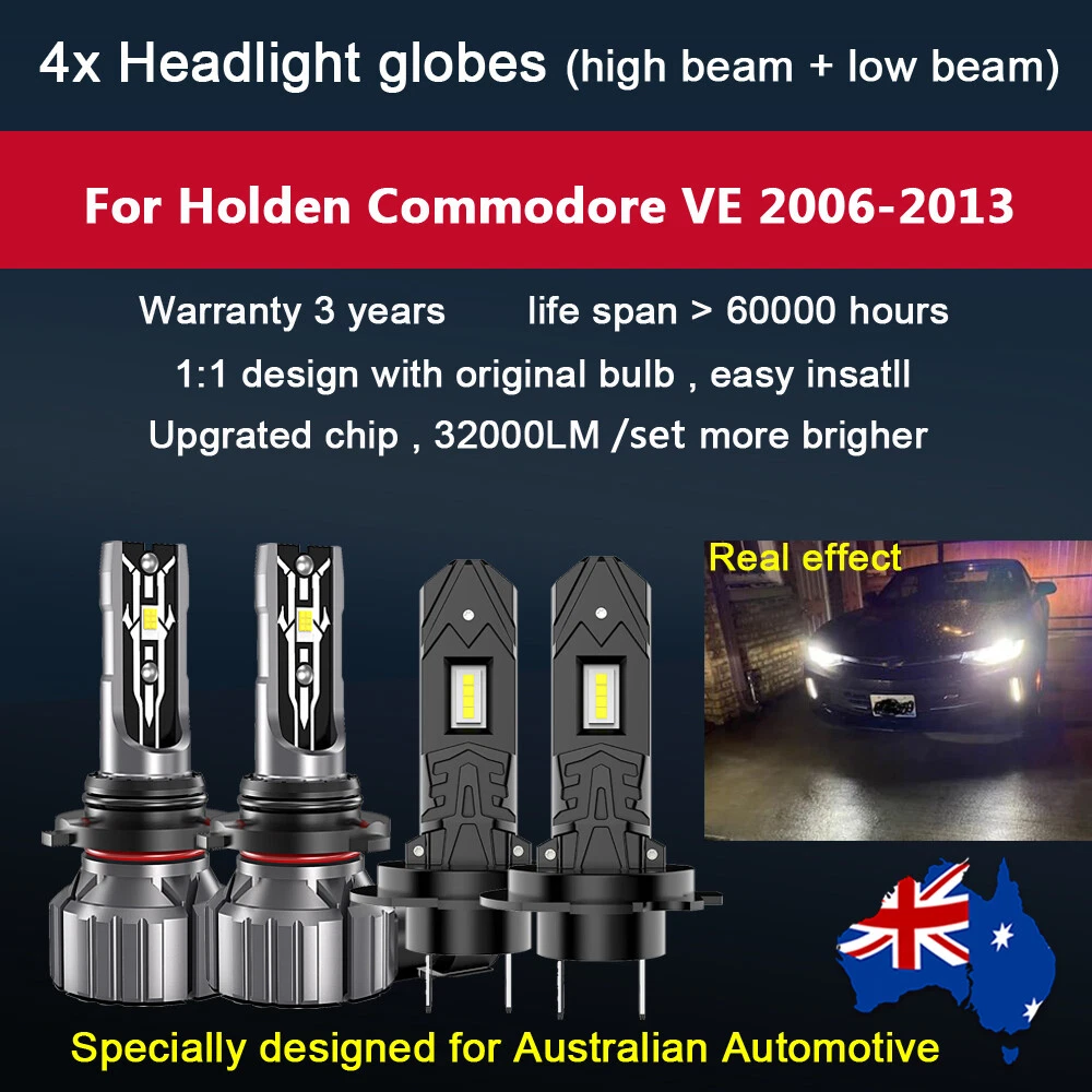 Ve commodore low beam globe deals
