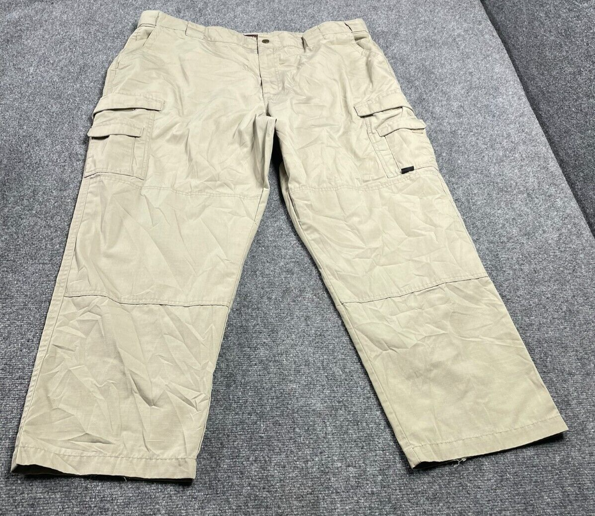 Tru Spec Men's Pants Beige Tactical Cargo Ripstop Canvas Workwear 44x30