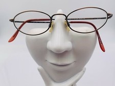 Vintage Mossimo Redeo 31 Gold Titanium Oval Sunglasses Hong Kpng FRAMES ONLY