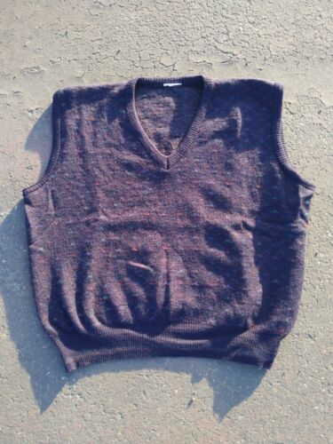 Vintage Wool Sweater Vest Tank Top Boxy Cropped