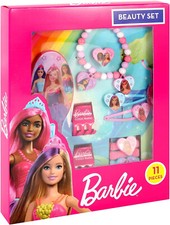 BARBIE GIRLS 11 PIECE BEAUTY SET JEWELRY FASHION HAIR ACCESSORIES FOR KIDS