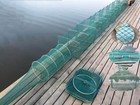Nylon Fishing Net Sinkers Crab Crayfish Lobster Catcher Trap Fish Prawn Shrimp