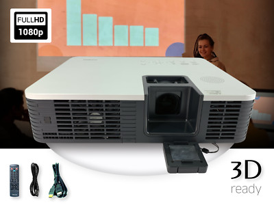 DLP Projector Laser/LED Hybrid 3500 ANSI Full HD Bright Choice for Classroom Use