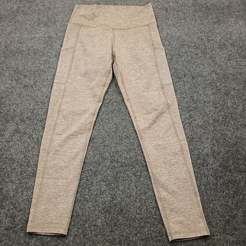 OFFLINE by Aerie The Hugger Leggings Women's Size M Tan High Rise Pocket Ankle