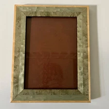 Natalini Handmade Marquerty Frame 5x7 Made in Italy Green/Ivory