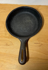 Vintage Wagner Ware Cast Iron Skillet Made in USA 6.5" Pan NO NUMBERS - FLAT