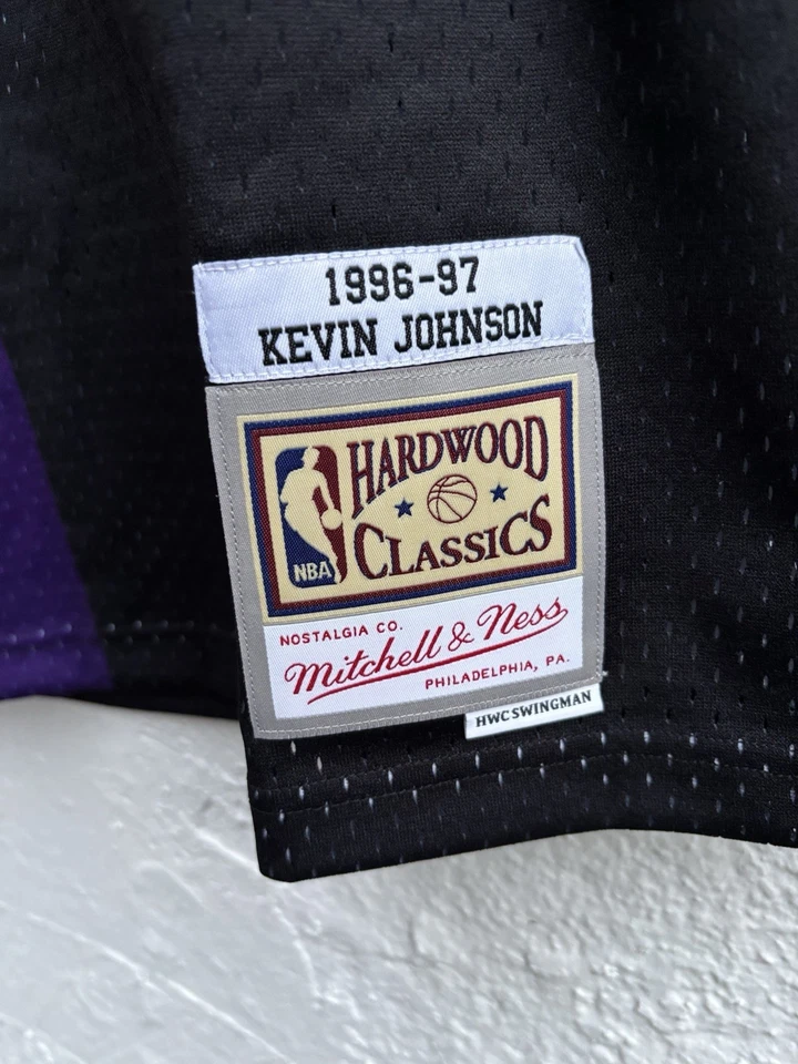 Phoenix Suns Kevin Johnson Mitchell & Ness NBA Swingman Jersey Men’s Large New - Image 3 of 4
