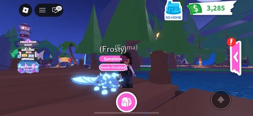 NEON FROST DRAGON (NFR) | Adopt Me! 