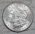 1888-S Morgan Dollar Tough Date Uncirculated Details ！