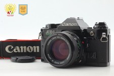 MINT strap Canon AE-1 Program 35mm Film Camera New FD NFD 50mm f1.4 Lens JAPAN