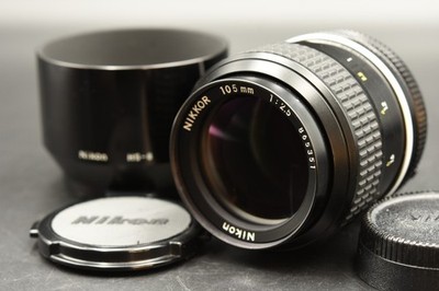 Nikon Ai Nikkor 105mm F2.5 MF Portrait Vintage Lens Tested #394 | eBay
