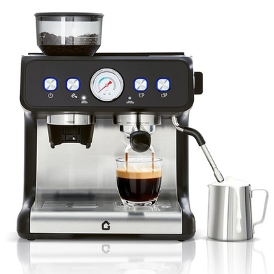 #ad Garvee 6738044 Stainless Steel Espresso Machine Grinder amp; 20 Bar Pressure 2.8L $171.51