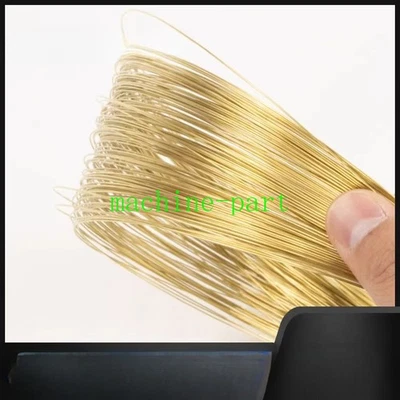 Corrosion Resistant Brass Wire 0.7mm H62 0.3-5mm Copper Wire Good Flexibility - Photo 1/4