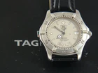 TAG Heuer 2000 962.206R Full size man on a new black leather band, serviced, EU
