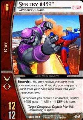 Sentry #459, Advanced Guard - FOIL - Heralds of Galactus - FOIL - Vs System