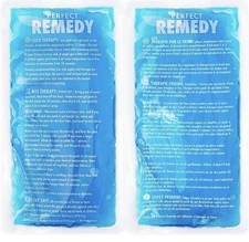2 Pack Gel Ice Packs for Injuries, Reusable Gel Ice Pack for Hot Cold Compress, 