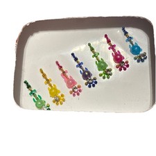 Indian Bollywood Bindi Body Jewel Self Adhesive, Crystal Forehead, Face Jewels