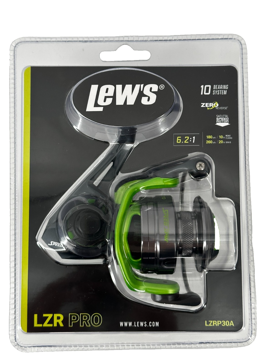 Lew's LZRP30A LZR Pro Speed Fishing Reel 6.2.1 10 Bearing System