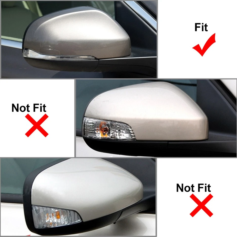 Pair Sequential Dynamic Side Mirror Indicators For Volvo V40 V60 S60 V70 S80 - Image 2 of 4