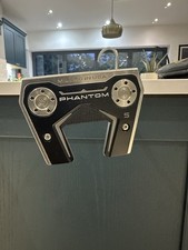 Scotty Cameron Phantom 5 Putter Right-Handed 34in Steel Shaft Black/Silver