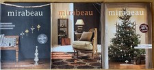 MIRABEAU 5 Kataloge Zeitschriften Vintage