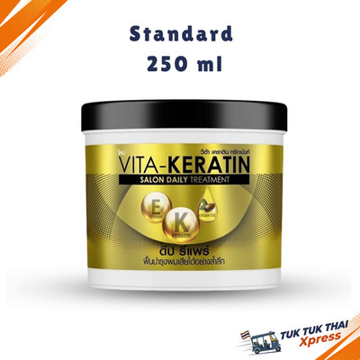 VITA-KERATIN Deep Repair Treatment 250ml - Nourishing Salon Hair Care