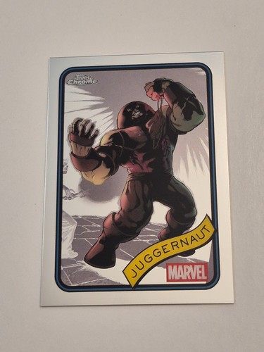 2025 Topps Chrome Marvel - #146 JUGGERNAUT - Marvel Comics - 第 1/2 張圖片