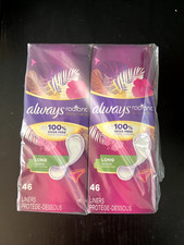 Always Radiant Daily Liners Light Absorbency, Long Length 92 ct